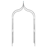 Puutarhakaari Keihässuunnittelu Köynnöskasveille Tummanvihreä